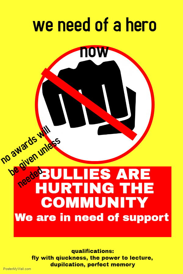 Copy of Bully Free Zone - Made with PosterMyWall (2)